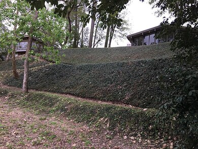 View of properties from Buffalo Bayou