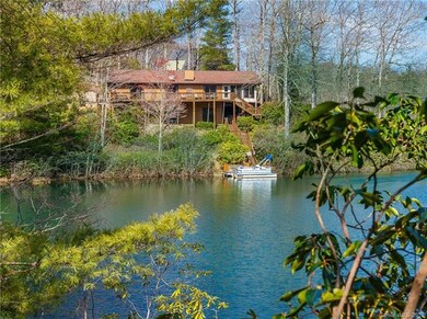 Offering easy access to the water and private dock