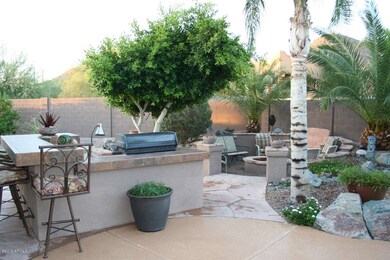Built in BBQ and Entertainment Area