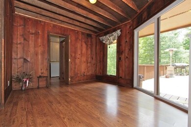 The kitchen flows into the breakfast area and out to the deck creating a great space for entertaining.