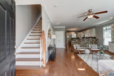 Freshly painted interior and light filled rooms!