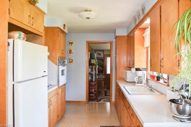 Great cabinet space and a pantry in the kitchen.