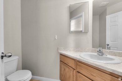 Main floor half bath