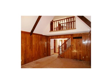 Dramatic 1.5-story floorplan.