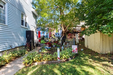 Side yard with patio