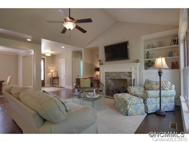 Gas Fireplace and Built-Ins