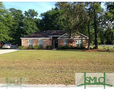 Exterior Front. Deep front yard