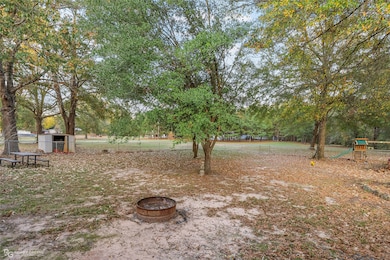 View of yard with a playground