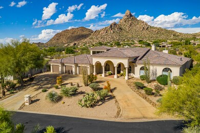 Aerial Drone/Pinnacle Peak view