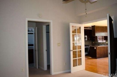 View from master bedroom to kitchen area