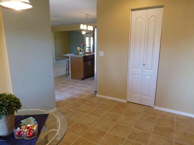 From breakfast nook toward kitchen