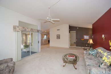 Spacious living room