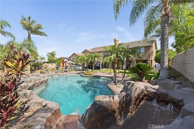 Private backyard oasis