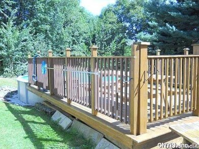 Pool Above Ground. Picture your lounge firnishings