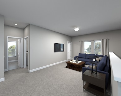 Photo is not of the actual home, but is an inspirational photo of builder’s model home and may depict options, furnishings, and/or decorator features that are not included