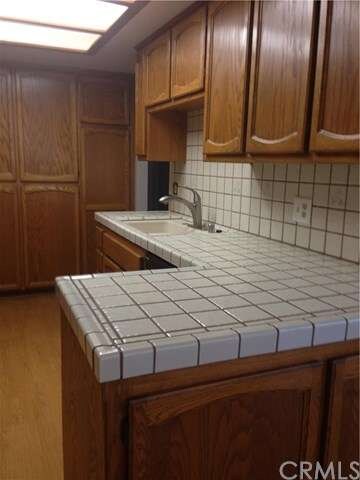 Lots of counter space in kitchen.