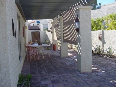 West Side Patio Area Off Master Bedroom