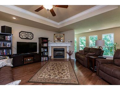 Living Room. Open living area. Deck converted to s