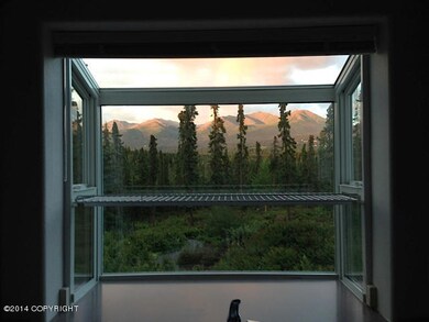 View from bay window