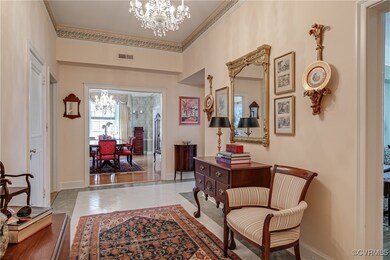 Foyer with Porcelain flooring