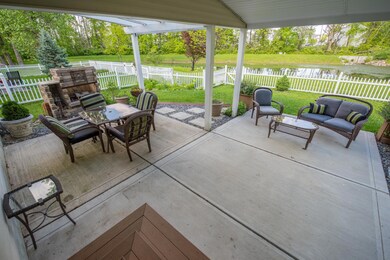 covered rear porch