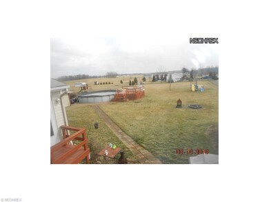 Another view of the back yard showing the above gr