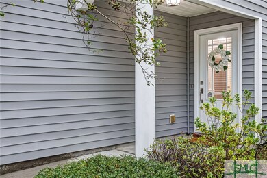 Covered porch entry