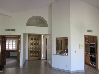6 Entry area with den to left