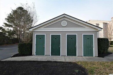 Unit has storage unit on porch as well as extra st