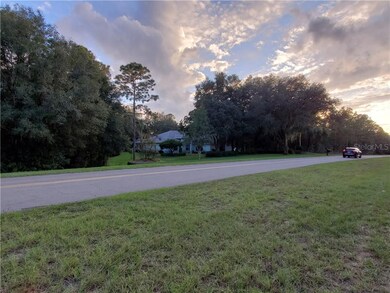 looking west from lot