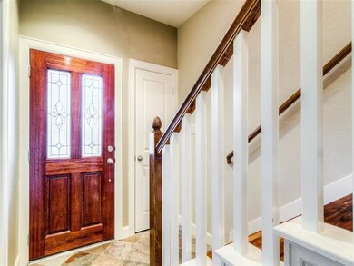 view towards front entry