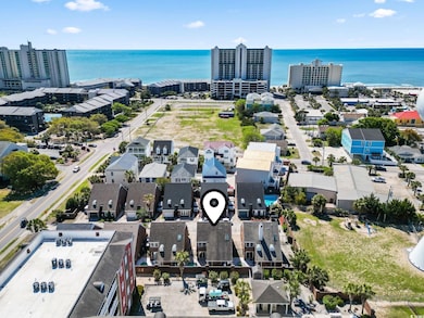 Drone / aerial view featuring a view of city and a