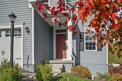 Covered front porch.