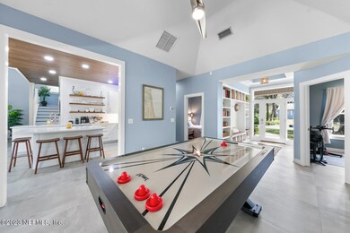 Living room to kitchen