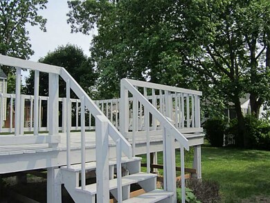 Exterior Front. NICE DECK FOR RELAXING...