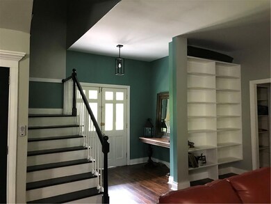 Entrance Foyer with double doors.