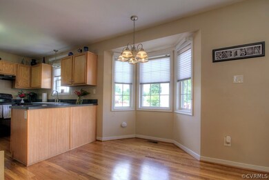 Great Breakfast Nook overlooking back yard