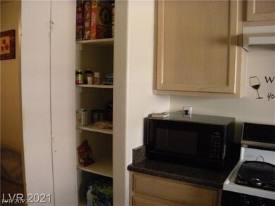 Deep shelving in pantry