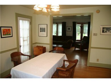 Dining Room Formal dining room with ample room for