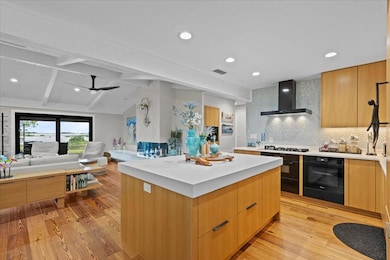 Kitchen with View Across Living Area