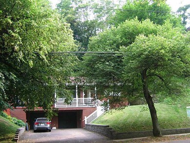 Exterior Front. privacy from the street