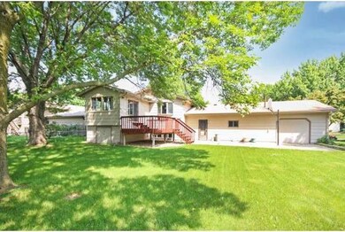 Beautiful backyard, fenced in, and backs up to a p