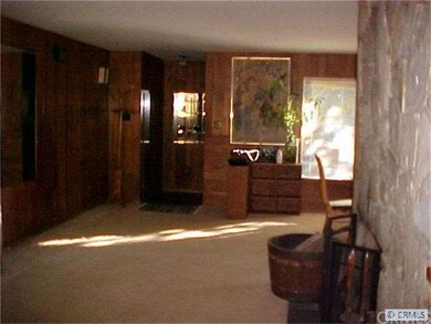 Living facing front door