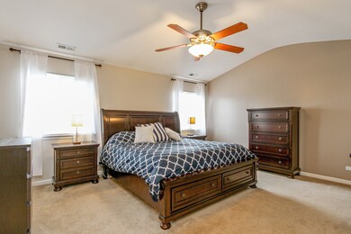 BARRELL CEILING AND NICE WALK-IN CLOSET
