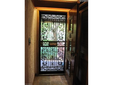 Picturesque front door welcomes you.