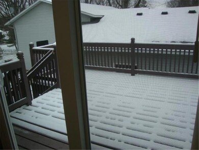 Deck recently painted
