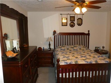 Master bedroom is larger than it appears in the pictures.