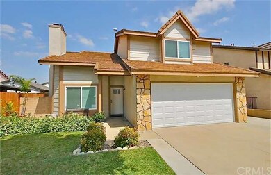 Near the top of a cul-de-sac, this home faces west