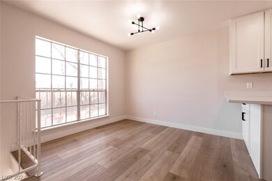 Large bright windows