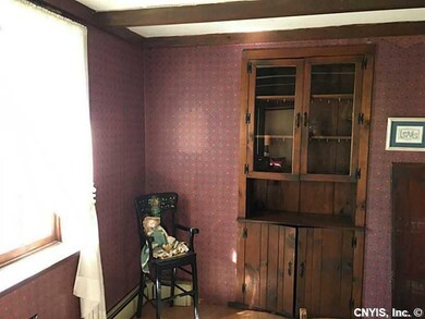 Dining Room. Built-in cabinet